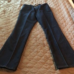 Dark denim class jeans